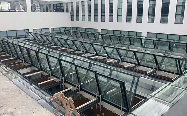 百安科技有限公司近期平川排烟窗项目案例分享