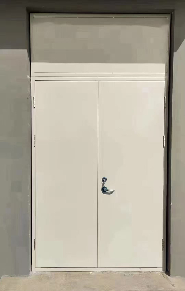 展览馆项目完成大跨度平川防火门安装 展览馆项目完成大跨度平川防火门安装